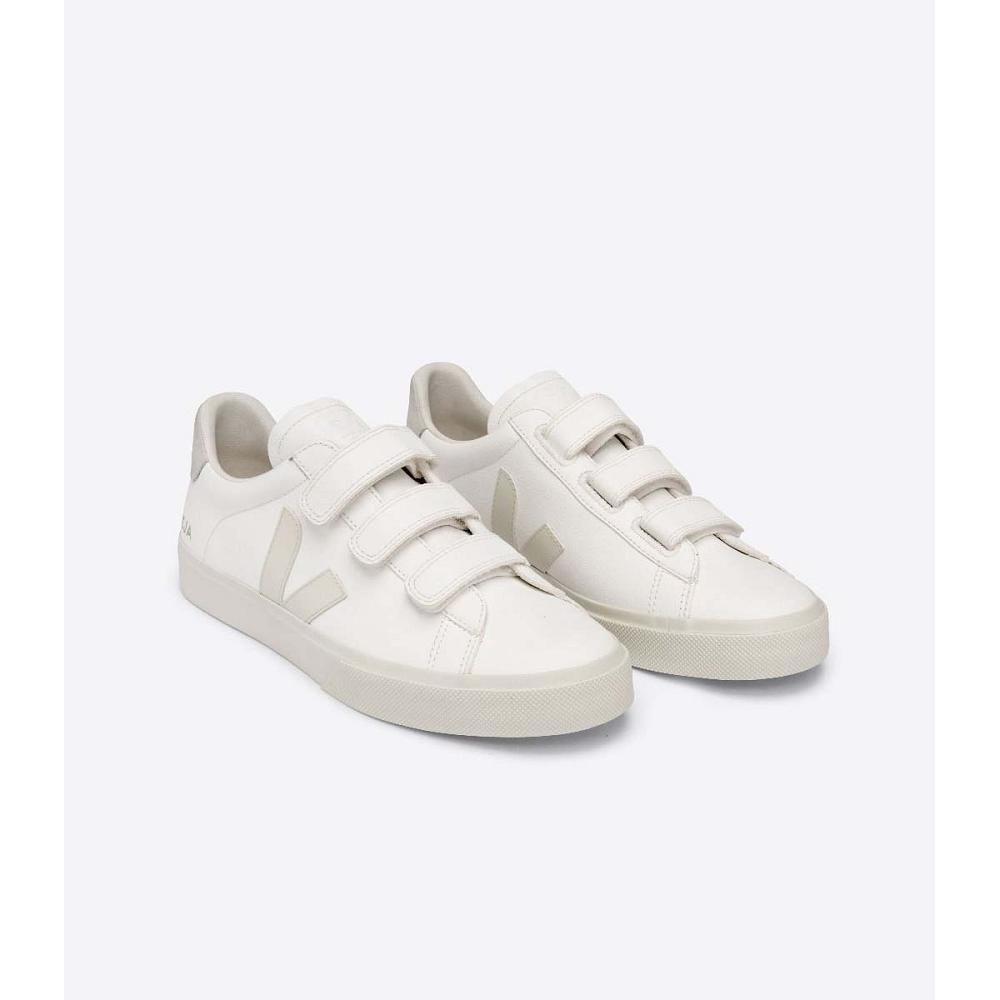 Veja RECIFE CHROMEFREE Schoenen Heren White/Beige | BE 198VRW